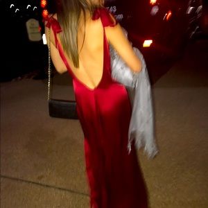 LIKE NEW- Reformation red dress